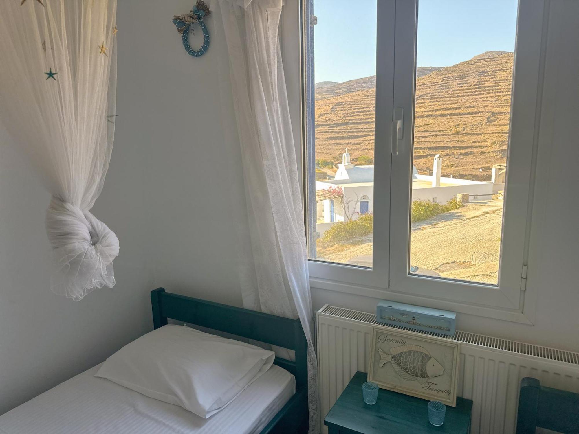 فيلا Blue Orison House Tinos For 5 Persons With Seaview Perastra المظهر الخارجي الصورة