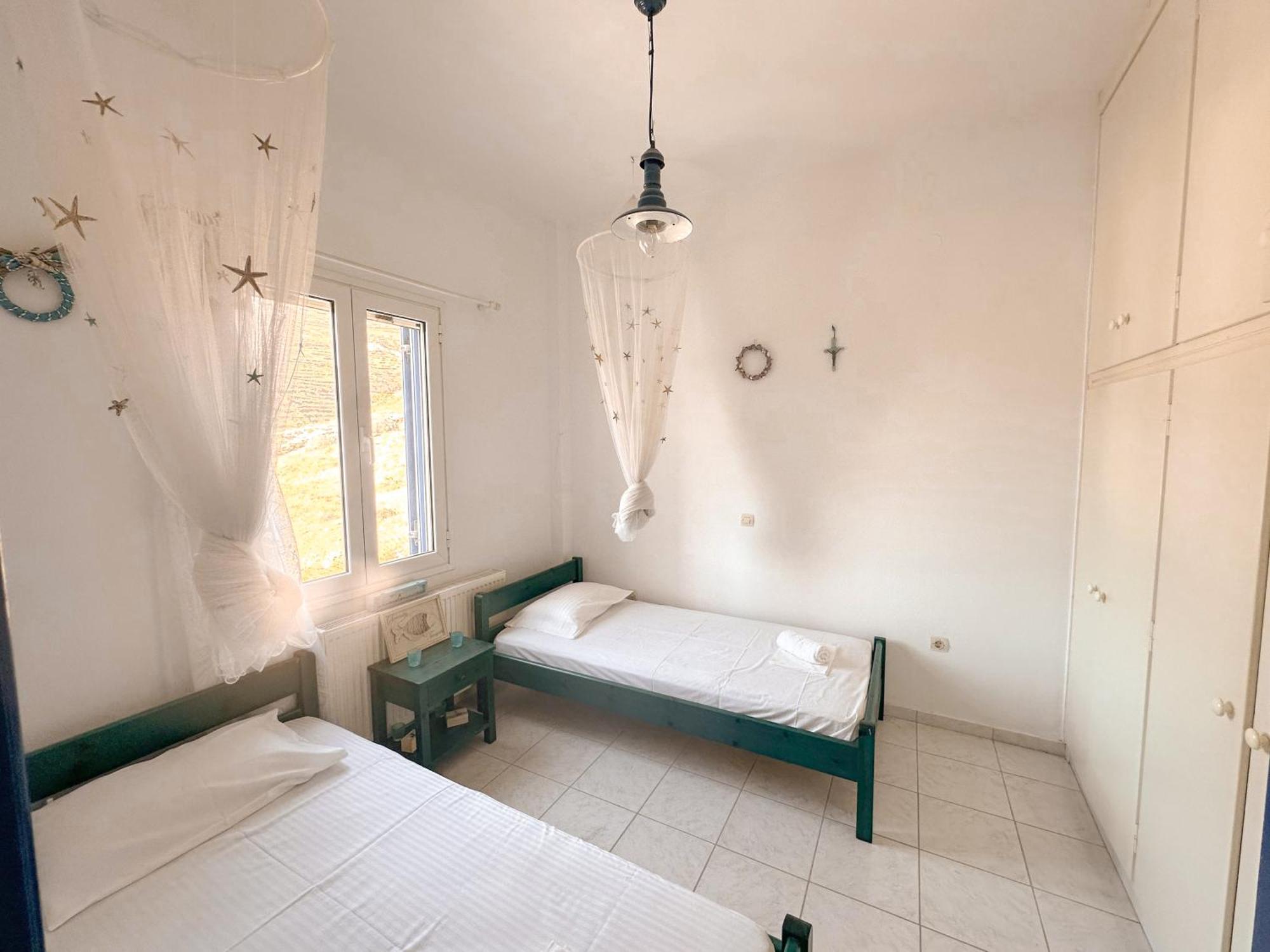 فيلا Blue Orison House Tinos For 5 Persons With Seaview Perastra المظهر الخارجي الصورة