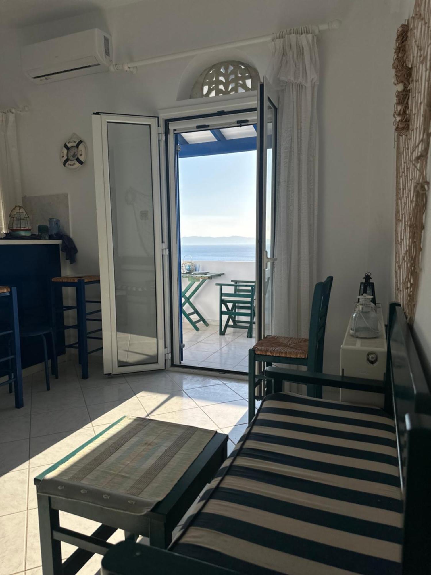 فيلا Blue Orison House Tinos For 5 Persons With Seaview Perastra المظهر الخارجي الصورة
