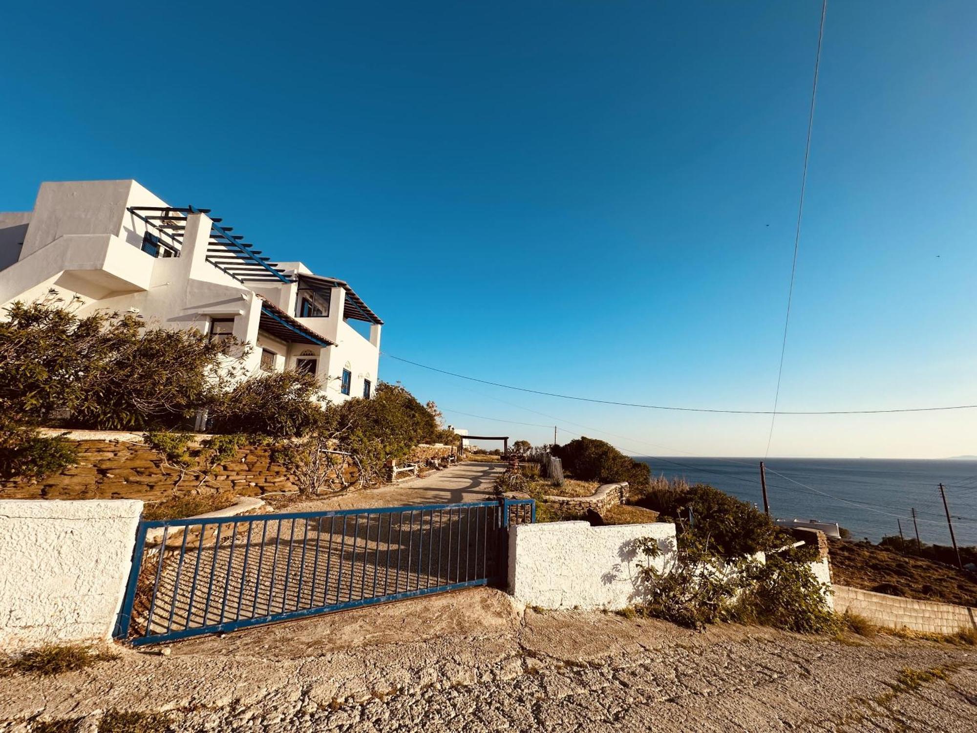 فيلا Blue Orison House Tinos For 5 Persons With Seaview Perastra المظهر الخارجي الصورة